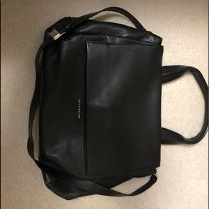 Authentic GIVENCHY Calfskin Lrg Pandora Bag Black